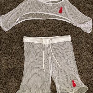Brand New JJ Malibu Mesh Shorts and Harness Top